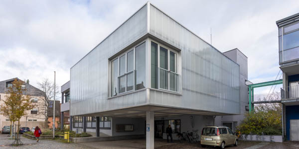 Technisches Rathaus Verwaltungsgebäude an der Uhlbergstraße 33 in Plattenhardt