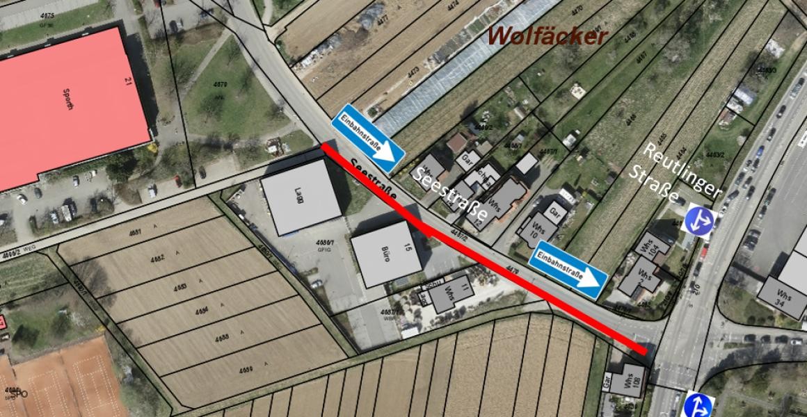 Geobasisdaten: Stand April 2024, © LGL Baden Württemberg (www.lgl-bw.de) Orthofoto © Stadt Filderstadt Stand April 2023