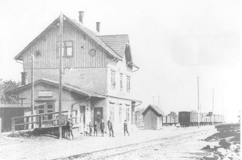 Ehemaliger Bahnhof in Bernhausen