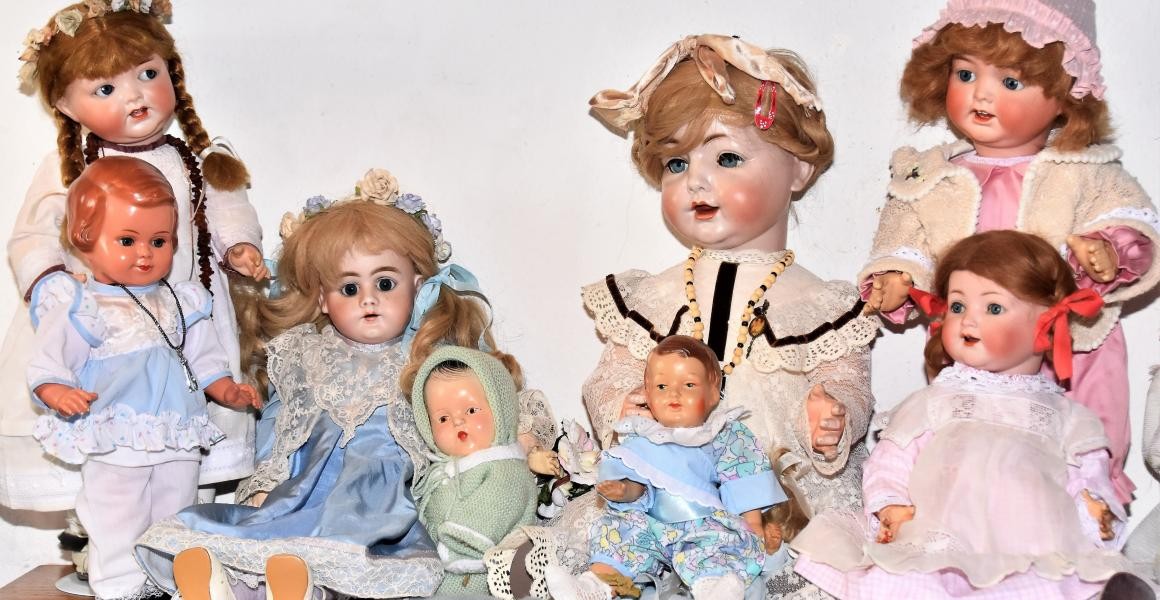 Verschienden Puppentypen