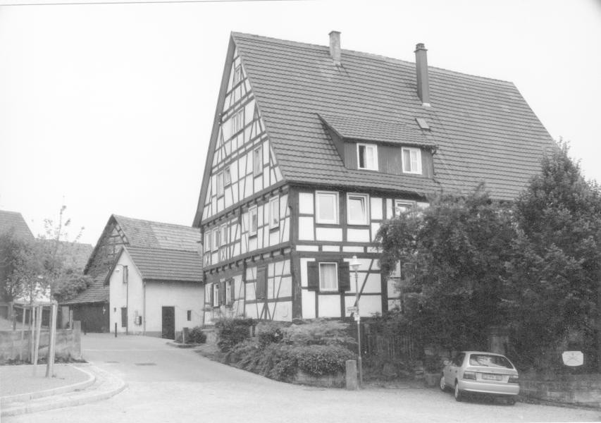 Altes Bild: Schafhof in Bonlanden
