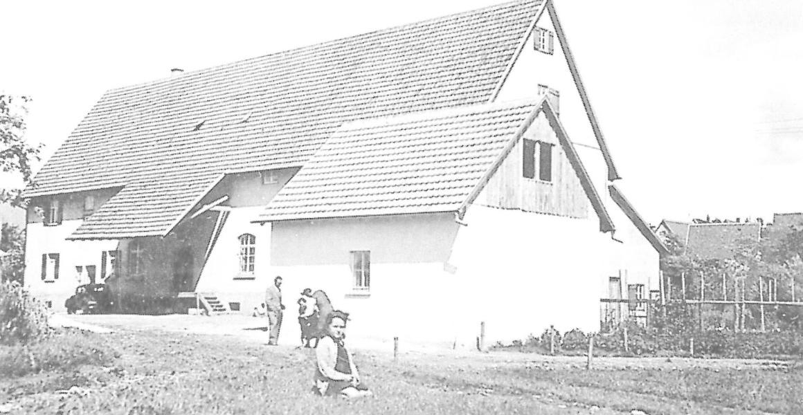 Historisches Bild der alten Mühle