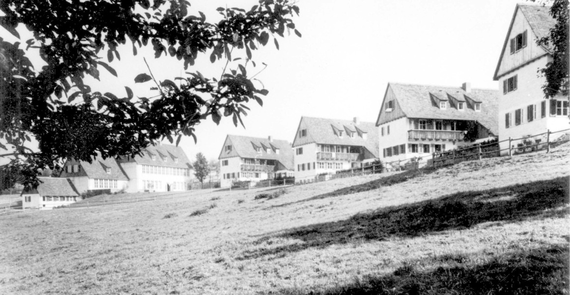 Blick auf das Kinderdorf von damals