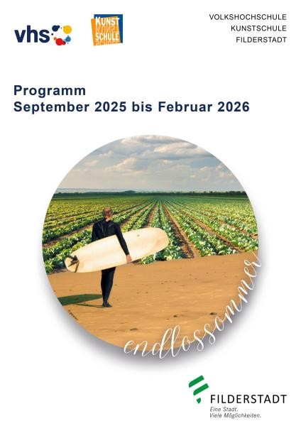 Titelseite des neuen Programms