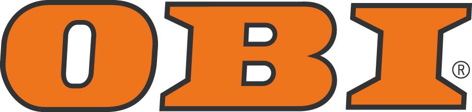 Das Logo der Firma OBI