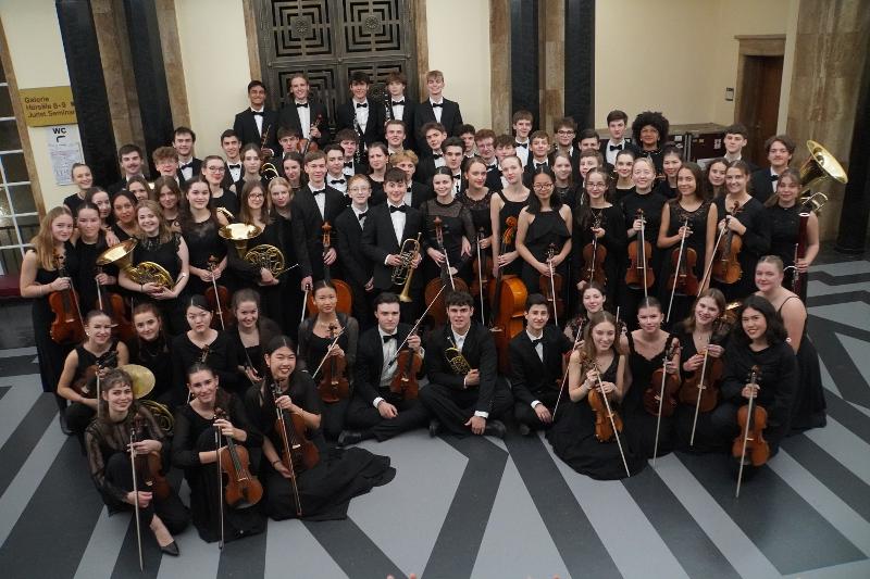 Gruppenfoto des Landesjugendorchesters Baden-Württemberg