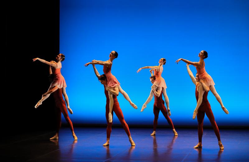 Ballettänzer auf der Bühne