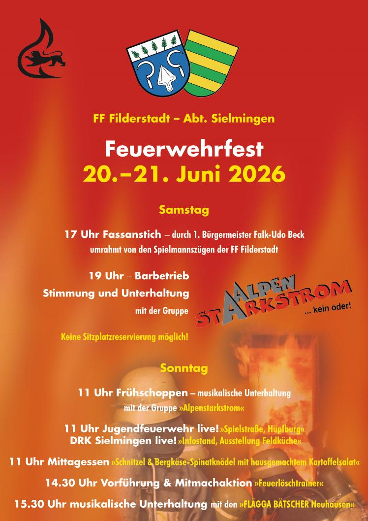 Plakat: FF Sielmingen