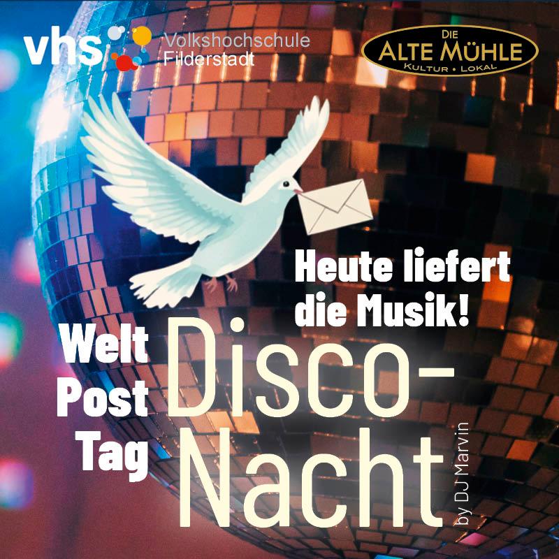 Weltposttag - Disconacht