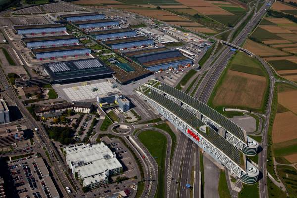 Luftbild Landesmesse