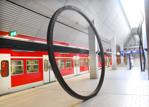 S-Bahn in Filderstadt-Bernhausen S-Bahn-Station in Bernhausen