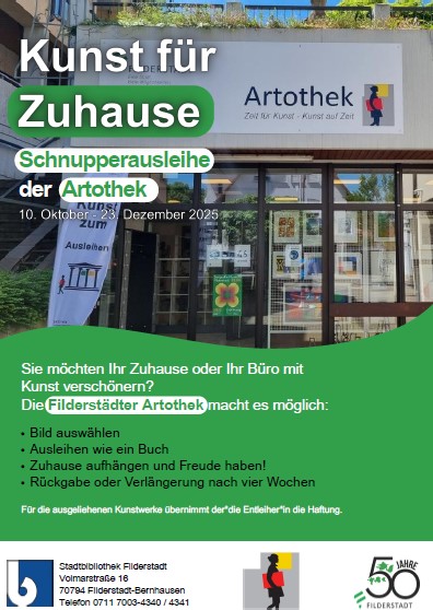 Plakat mit den Eckdaten