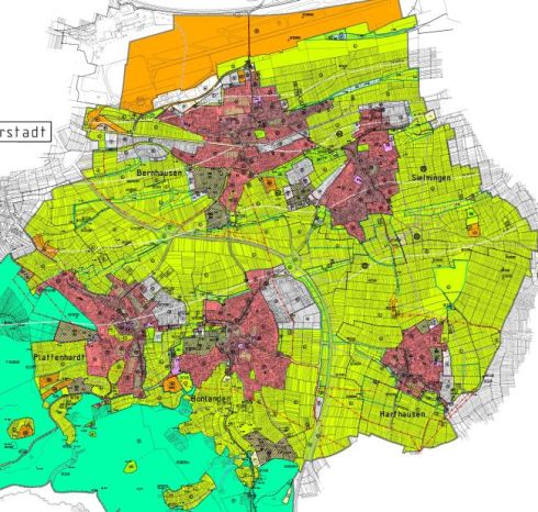 Flächennutzungsplan Filderstadt