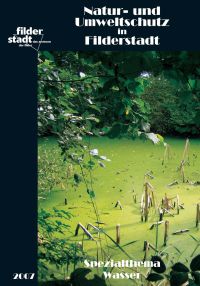 Titelbild: Andrea Weber Teichlinsen auf dem Weiherbachursprung in Harthausen stimmen auf das Spezialthema "Wasser" ein.