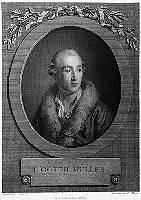 Porträt Johann Gotthard Müller