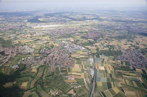 Luftbild von Filderstadt