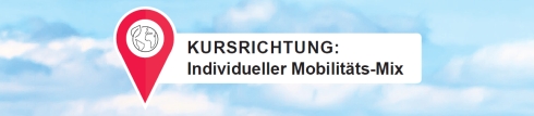 Logo: Kursrichtung: Individueller Mobilitäts-Mix