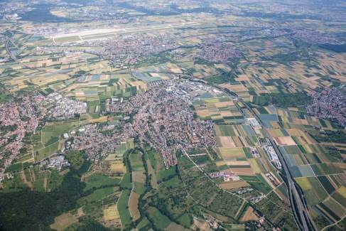 Luftbild von Filderstadt