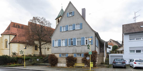 Verwaltungsgebäude an der Uhlbergstraße 30 in Plattenhardt