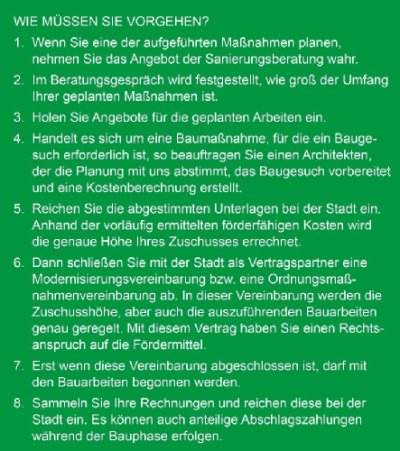 Wie müssen Sie vorgehen?
