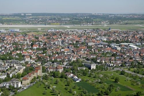 Luftbild Bernhausen